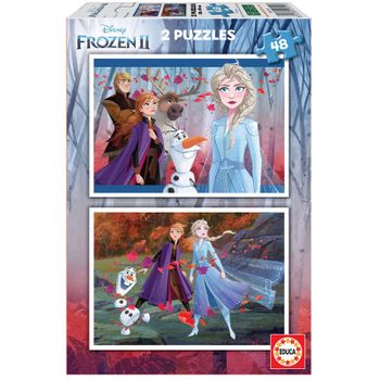 Puzzle 2 X 48 Frozen 2