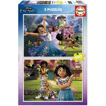 Puzzle Encanto Disney 2x100pzs