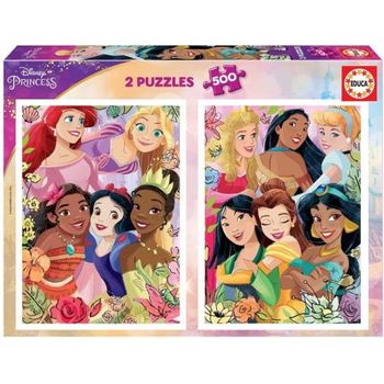 Disney Princess Puzzle 2x500 Piezas