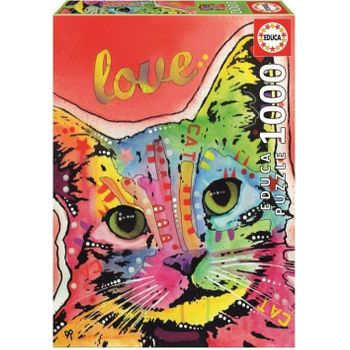 Tilt Cat Love Dean Puzzle 1000 Piezas