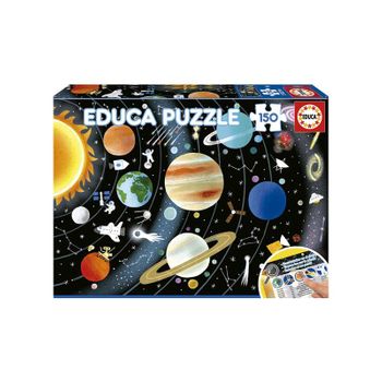 Educa Borras - Sonic Prime Neon: Conjunto 2x100 Peças Puzzles Brilhantes ㅤ, PUZZLE 100+ pçs