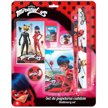 Set Papeleria Prodigiosa Ladybug Cubilete