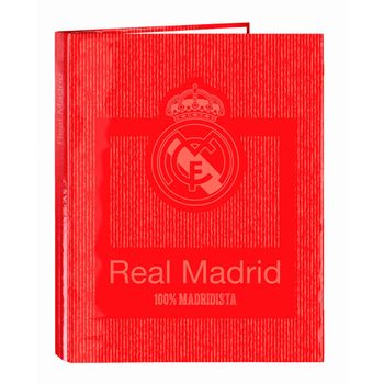 Carpeta Anillas Real Madrid Coral