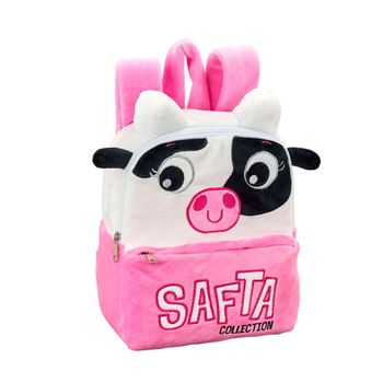 Mochila Peluche Guardería Safta Vaca