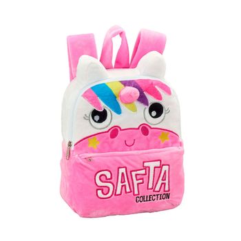 Mochila Peluche Guardería Safta Unicornio