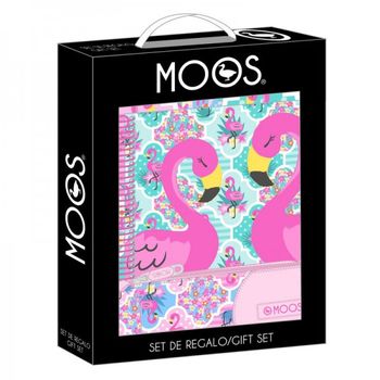 Set Regalo Moos Flamingo Pink