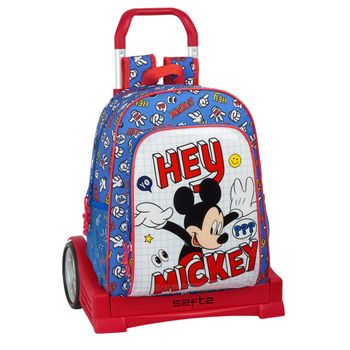 Mochila Mickey Things Con Carro Evolution