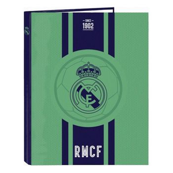 Carpeta De Anillas Real Madrid C.f. 19/20 A4 (26.5 X 33 X 4 Cm)