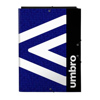 Carpeta Solapas Umbro Black & Blue