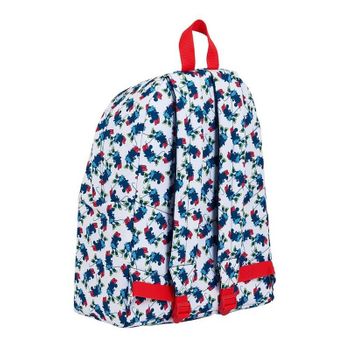 Mochila Escolar 42cm Minnie Style Multicolor