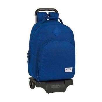 Mochila Escolar Con Ruedas 905 Blackfit8 Oxford Azul Oscuro