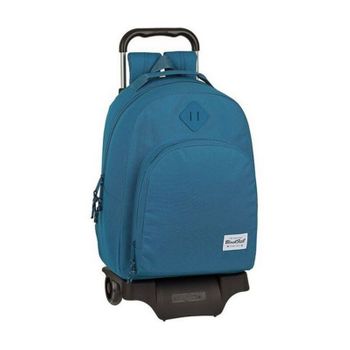 Mochila Escolar Con Ruedas El Hormiguero Azul (32 X 42 X 15 Cm) con Ofertas  en Carrefour