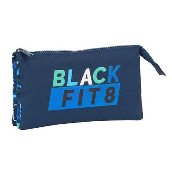 Portatodo Triple Reciclable Blackfit8 "logos Retro" 22x30x120cm