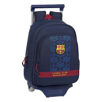 Mochila Escolar Con Ruedas 705 F.c. Barcelona