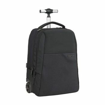 Maleta Mochila De Viaje 4 Ruedas Medidas: 46x38x22cm Color Negro con  Ofertas en Carrefour