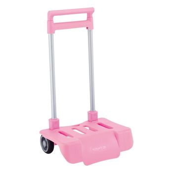 Carro Portamochilas Plegable Safta Rosa