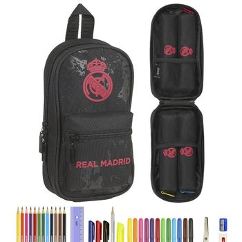 Mochila Escolar Con Ruedas Atlético Madrid Rojo Azul Marino (33 X 45 X 22  Cm) con Ofertas en Carrefour