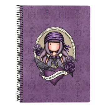 Cuaderno Gorjuss Sea Nixie Cuartilla 80 Hojas