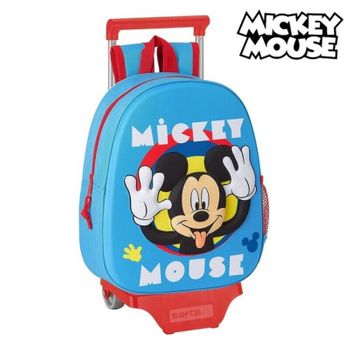 Mochila Escolar Con Ruedas El Hormiguero Azul (32 X 42 X 15 Cm) con Ofertas  en Carrefour