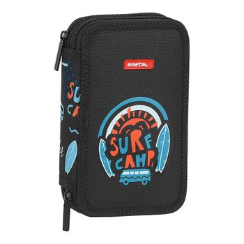 Plumier Mochila Atlético Madrid Rojo (33 Piezas) 