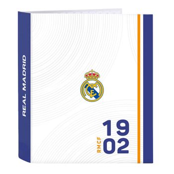 Carpeta Anillas Real Madrid Lomo Ancho