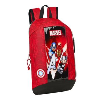 Mini Mochila Con Cremallera Vertical Avengers Infinity 22x39x10cm