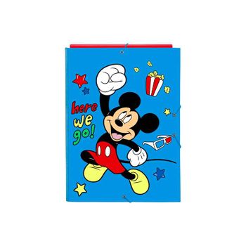 Carpeta Folio 3 Solapas Mickey Mouse "happy Smiles" 26x33,5x2,5cm (safta - 512214068)