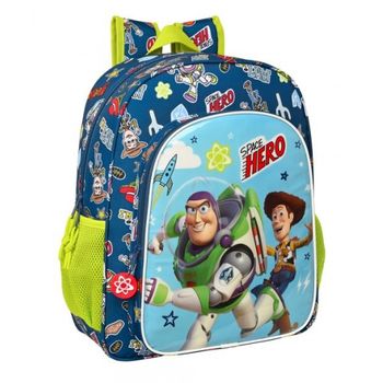 Mochila Junior Adaptable A Carro Toy Story Space Hero 32x38x12cm