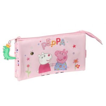 Portatodo Triple Peppa Pig 22x12x3cm