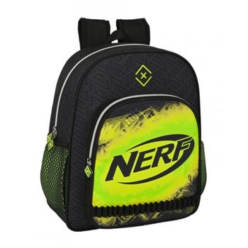 Mochila Junior Adaptable A Carro Nerf Neon 0x0cm