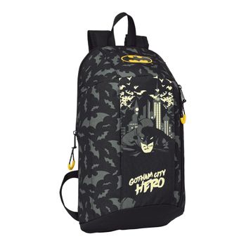 Mochila Escolar Con Ruedas Batman Hero Negro (32 X 43 X 14 Cm) con Ofertas  en Carrefour