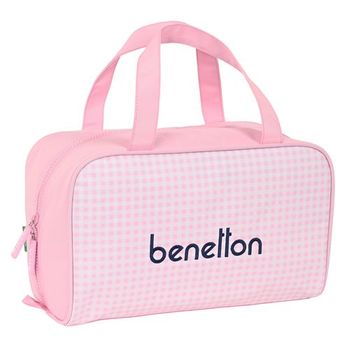 Neceser Rectangular Benetton Vichy 31x14x19cm