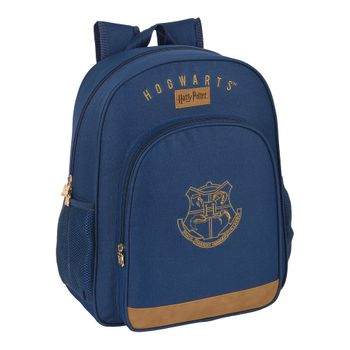 Mochila Escolar Con Ruedas Harry Potter Magical Marrón Azul Marino (32 X 43  X 14 Cm) con Ofertas en Carrefour