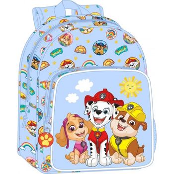 Mochila Infantil Adaptable A Carro Paw Patrol Sunshine 26x34x11cm