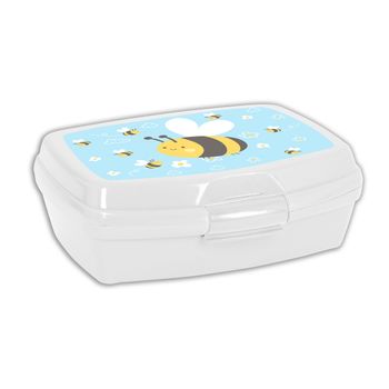 Fiambrera Para Sandwich Safta Abeja Plástico Azul Claro (17 X 6 X 14 Cm)