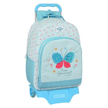 Moos - Mochila Escolar 758, Espalda Ergonómica, Con Carro Safta Evolution,  Ideal Para Niños De Diferentes Edades, Cómoda Y Versátil, Calidad Y  Resistencia, 30x14x46 Cm, Color Azul Turquesa con Ofertas en Carrefour