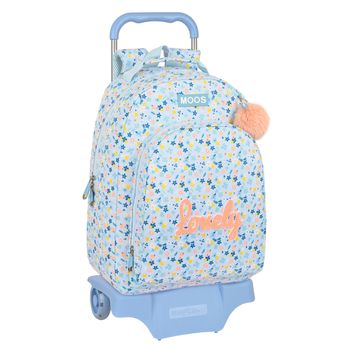 Mochila Escolar Con Ruedas Atlético Madrid Rojo Azul Marino (32 X 44 X 16  Cm) con Ofertas en Carrefour