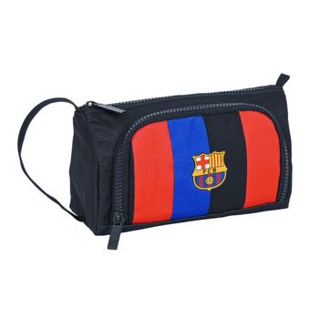 Mochila Escolar con Ruedas 705 F.C. Barcelona M020B Granate Azul marino 27  x 33 x 10 cm 