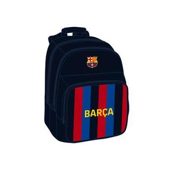 Safta, Mochila Escolar De F.c. Barcelona 1ª Equipación 22/23, 320x160x420 Mm Unisex Niños, Azul Marino Y Granate, Estándar