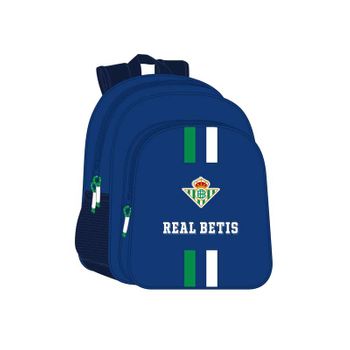 Safta Real Madrid, Mochila Unisex Niños, Azul/blanco, M 