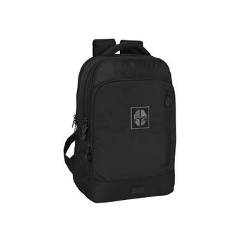 Safta Articulo, Mochila Portatil 15,6"+tablet+usb The Mandalorian Teen Unisex Niños, Multicolor, M (612227894)