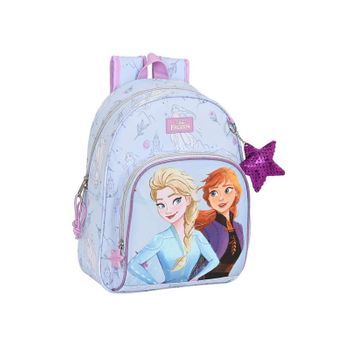 Safta Frozen - Mochila Infantil, Ideal Para Niños De Diferentes Edades, Cómoda Y Versátil, Calidad Y Resistencia, 28x10x34 Cm, Color Lila