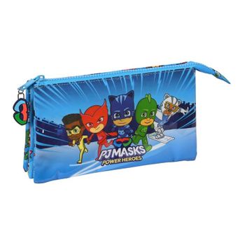 Safta Pj Masks - Estuche Escolar Niño, Estuche Con Colores, Con 28 Útiles  Incluidos, Ideal Para Niños