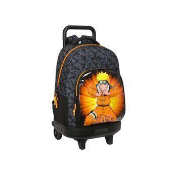 Mochila Gde. C/ruedas Compact Extraible Naruto 33x45x22cm (safta - 612394918)