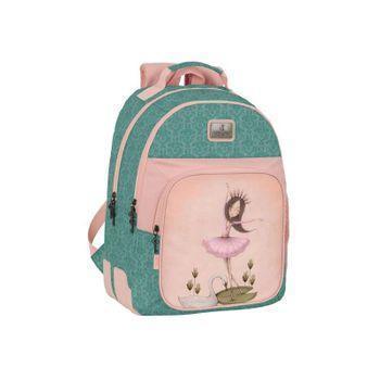 Mochila Doble Adapt.carro Santoro™’s Mirabelle "swan Lake" 32x42x15cm (safta - 612302773)