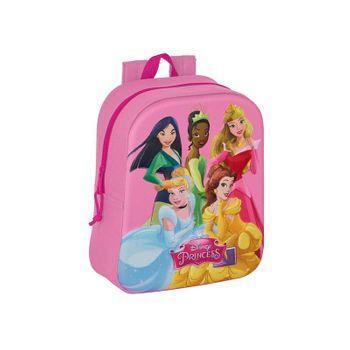 Mochila 3d Team Princesas Disney 31cm con Ofertas en Carrefour