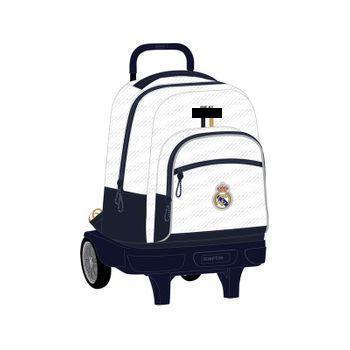 Mochila adaptable a carro Real Madrid Safta blanco · Safta · El