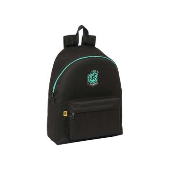 Safta Kings League El Barrio - Day Pack Infantil, Mochila Infantil, Calidad Y Máxima Resistencia, Cómoda Y Versátil, 33x15x42 Cm, Color Negro