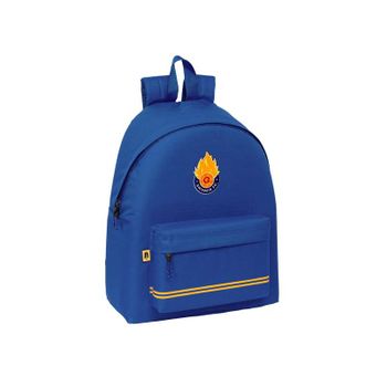 Safta Kings League Saiyans - Day Pack Infantil, Mochila Infantil, Calidad Y Máxima Resistencia, Cómoda Y Versátil, 33x15x42 Cm, Color Azul