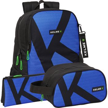 Pack 3 Piezas Kelme Royal Mochila, Estuche Y Neceser Kelme  | Safta